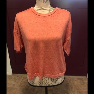 Forever 21 burnout relaxed tee